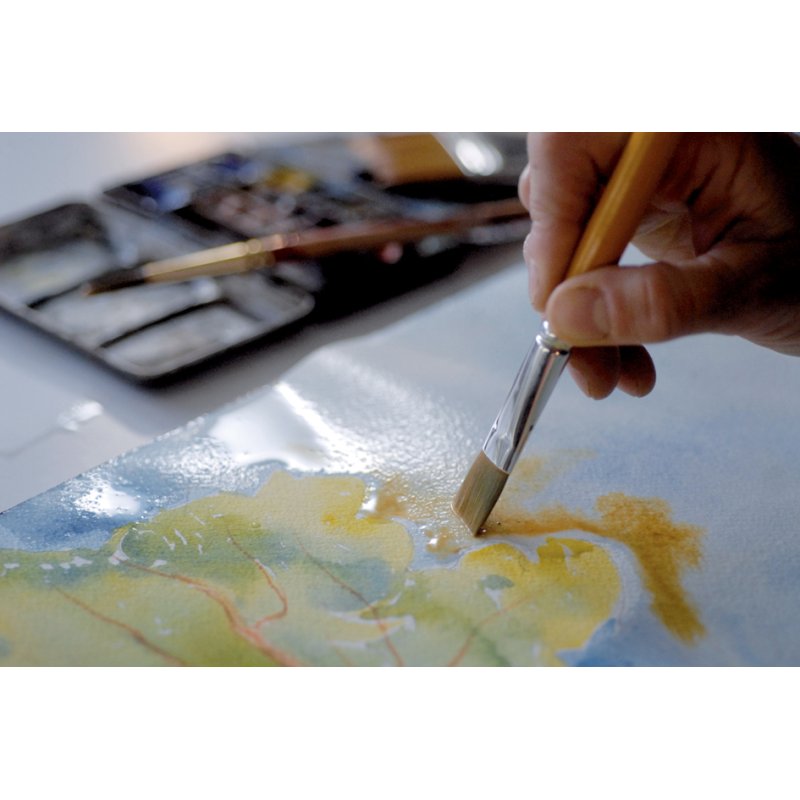 CANSON bloc aquarelle Montval, 180 × 250 mm, 300 grammes, 12 feuilles